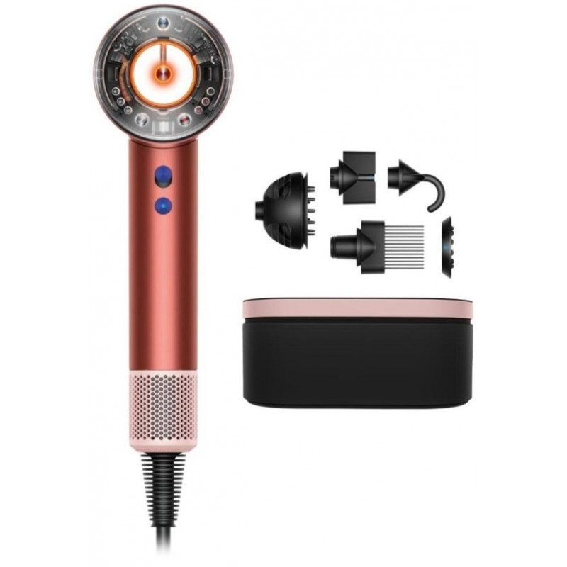 Фен Dyson Supersonic HD16 Strawberry Bronze/ Blush Pink с кейсом 