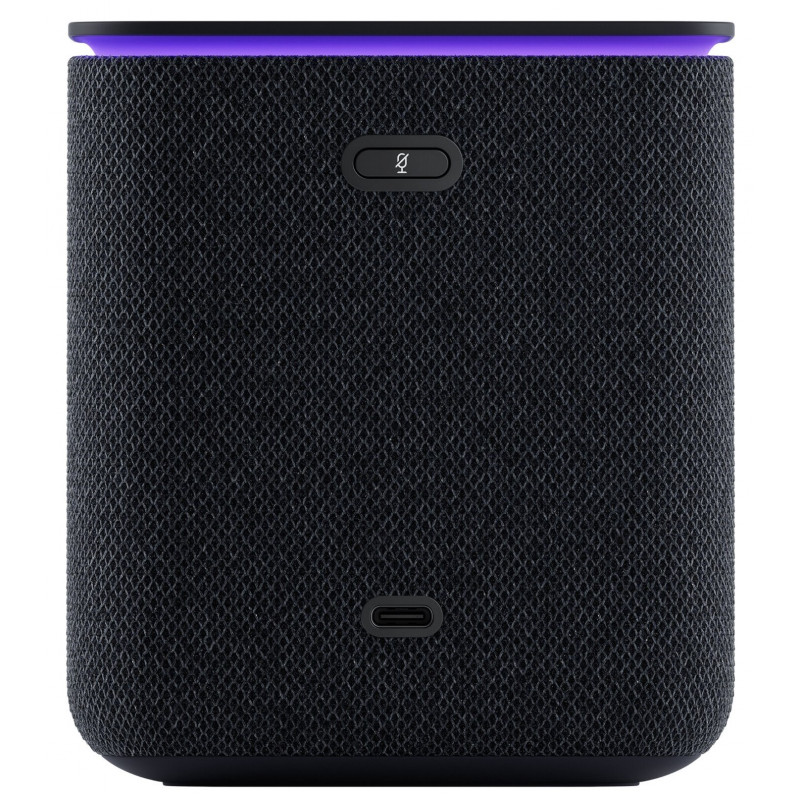 Умная колонка Яндекс Станция с Алисой Миди с Zigbee, Черная