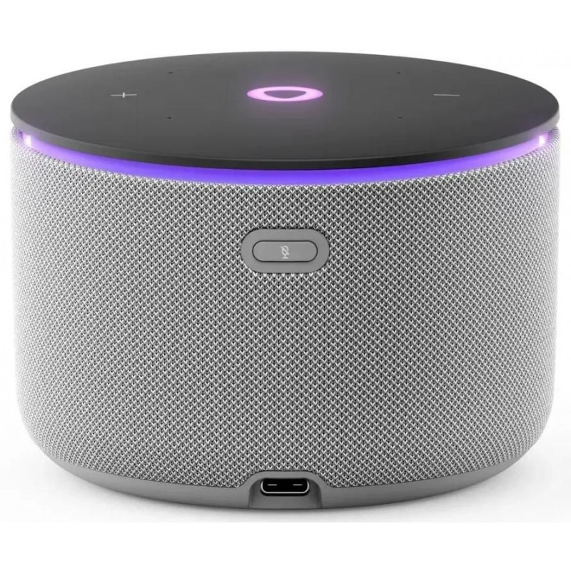 Умная колонка Яндекс Станция Мини 3 Про с Алисой, серая