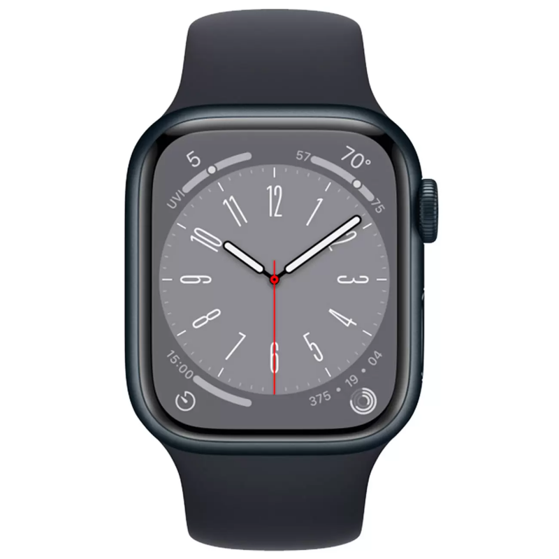 Apple Watch S8 45mm GPS Midnight Aluminum Case / Midnight Sport Band