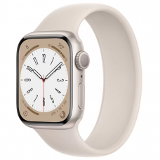 Купить Apple Watch S8 45mm GPS Starlight Aluminum Case / Starlight Sport Band