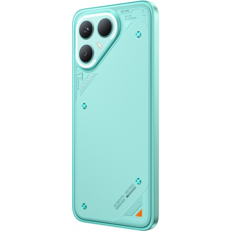 Tecno POVA 7 Pro 5G 8/256Gb Neon Cyan