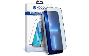 Купить Защитное стекло MOCOLL полноразмерное 2.5D для iPhone 14 Max / 13 Pro Max 6.7 Черное (Rhinoceros)