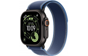 Купить Apple Watch Ultra 3 49mm Trail Loop Blue/Bright Blue / Black Titanium Case