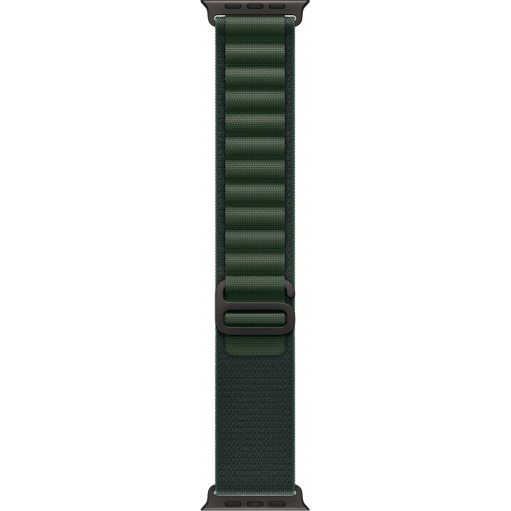 Apple Watch Ultra 2 49mm Alpine Loop Dark Green / Black Titanium Case