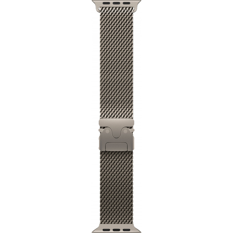 Apple Watch Ultra 2 49mm Titanium Milanese Loop Natural / Titanium Case