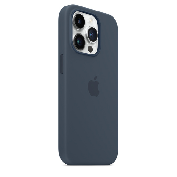 Чехол MagSafe iPhone 14 Pro Max Silicone Cover - Storm Blue