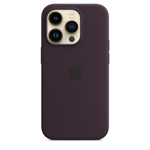Чехол MagSafe iPhone 14 Pro Silicone Cover - Elderberry