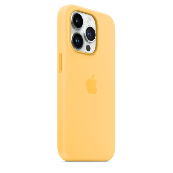 Чехол MagSafe iPhone 14 Pro Max Silicone Cover - Sunglow