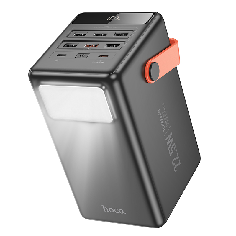 Power bank HOCO J142 Surpass 22.5W+PD20W fully compatible (100000mAh) Black